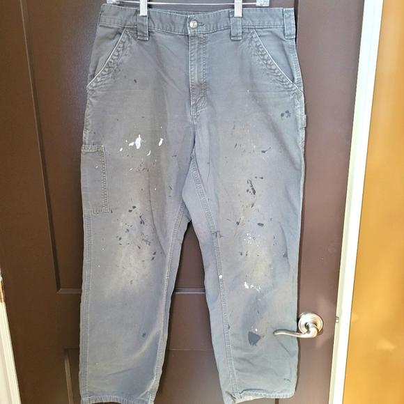 Carhartt Other - Carhartt paint distressed pants